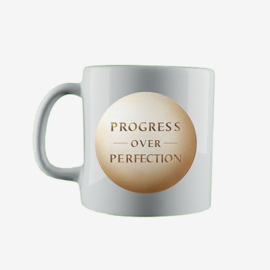 Progress Over Perfection Mug